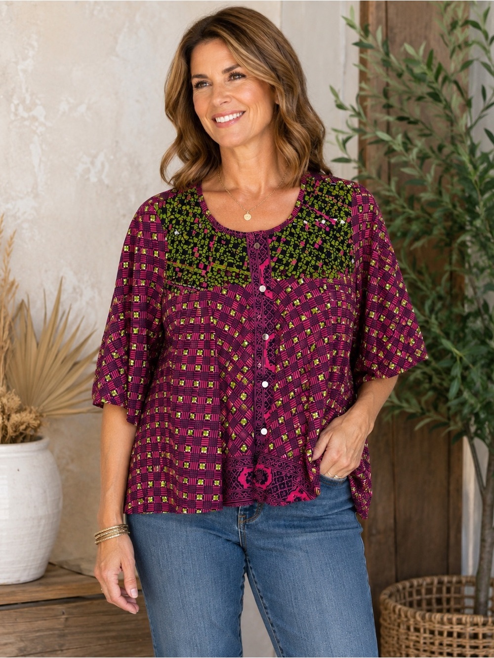 Chic by Siba Rare Ghana Blouse
